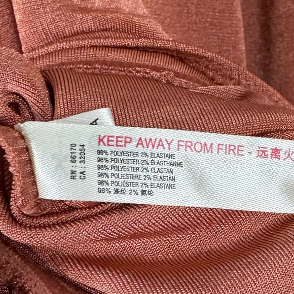 Intimately Free People Turnt Thong Bodysuit Ginger Spice size Medium - Picture 12 of 16